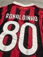 Milan Home Retro Long Sleeve 2009/10 - Imagem 5