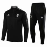 Kit Juventus Short Zipper All Black