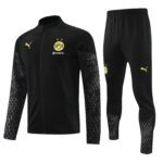 Kit Borussia Dortmund Long Zipper All Black