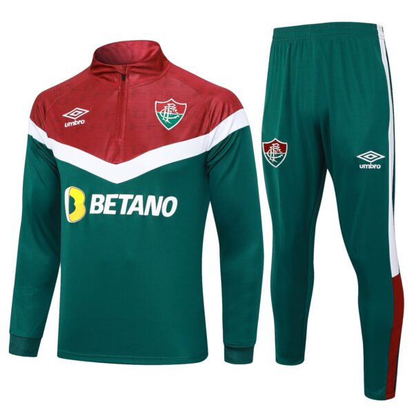 Kit Fluminense Short Zipper Training 2024/25 - Imagem 1