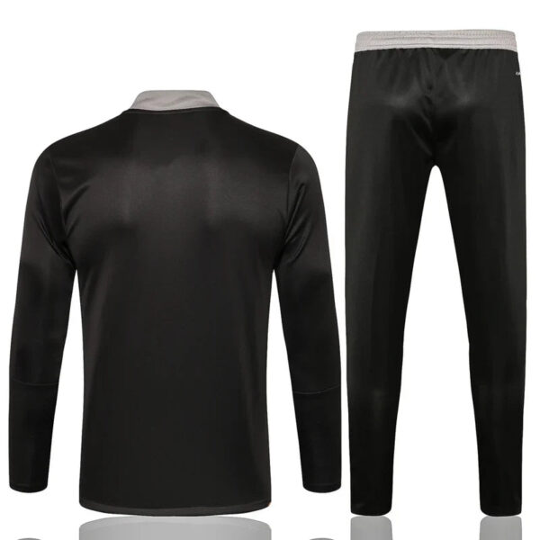 Kit Juventus Short Zipper All Black - Imagem 2
