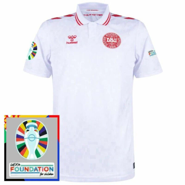 Denmark Away Jersey 2024/25 - Imagem 3