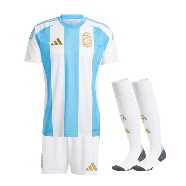 Kids KIT Argentina Home Jersey 2024/25 - Imagem 1