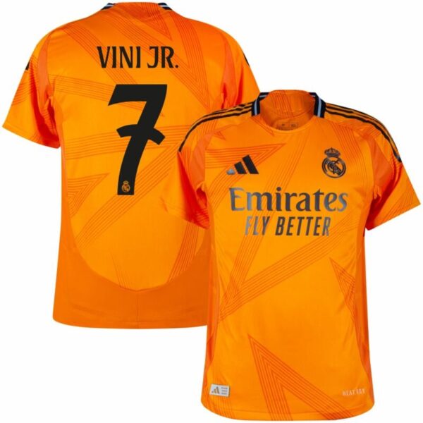 Real Madrid Away Fan Jersey 2024/25 Vini Jr. 7 - Imagem 1
