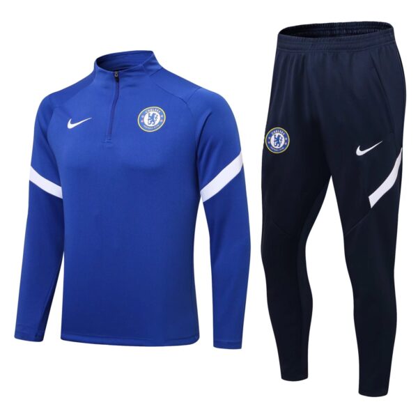 Kit Chelsea Short Zipper Blue - Imagem 1