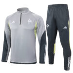 Kit Atlético MG Short Zipper Training Grey
