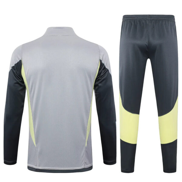 Kit Atlético MG Short Zipper Training Grey - Imagem 2