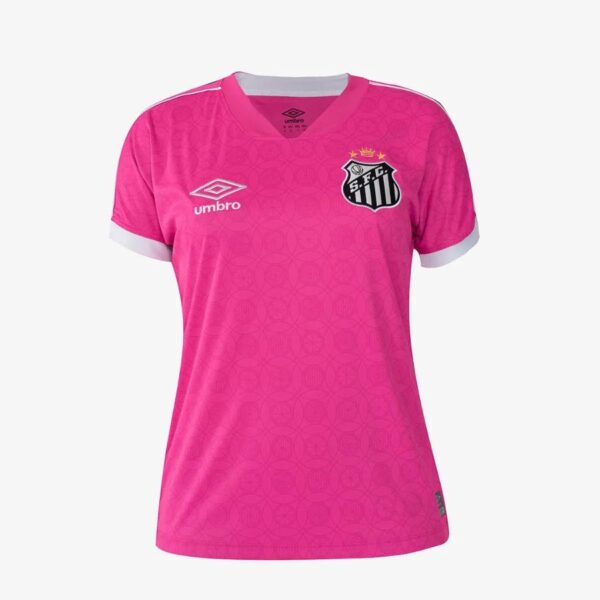 Santos pink october Jersey 2024/25 Women's - Imagem 1