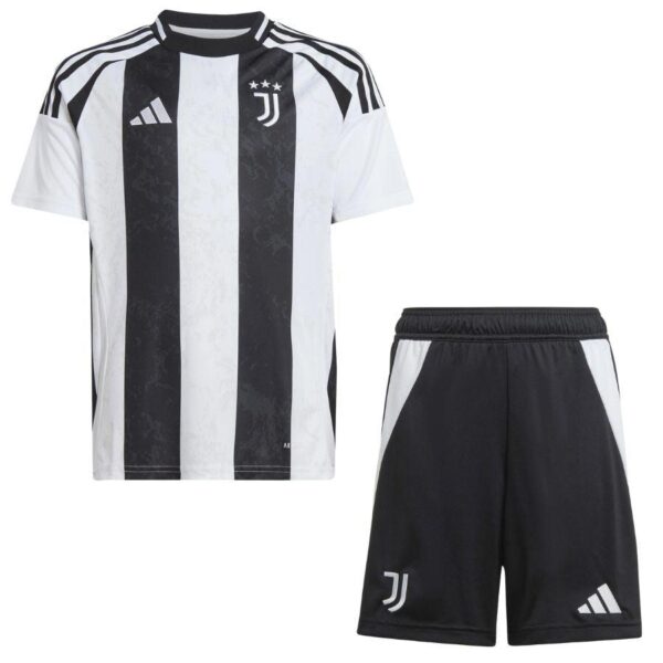 Kids KIT Juventus Home Jersey 2024/25 - Imagem 1