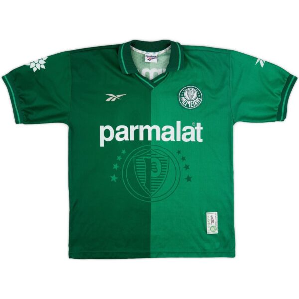BRINDE-2024-10-10T150225.438 Palmeiras Home Retro Jersey 1997/98 - Imagem 1