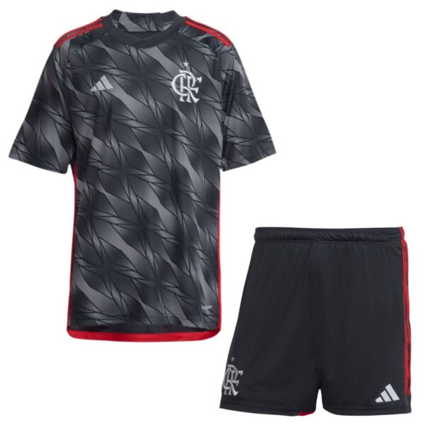 Kids KIT Flamengo Third Jersey 2024/25 - Imagem 1