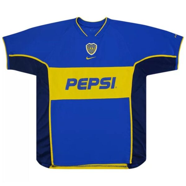 Boca Juniors Retro Home Jersey 2002/2003 Nike - Imagem 1