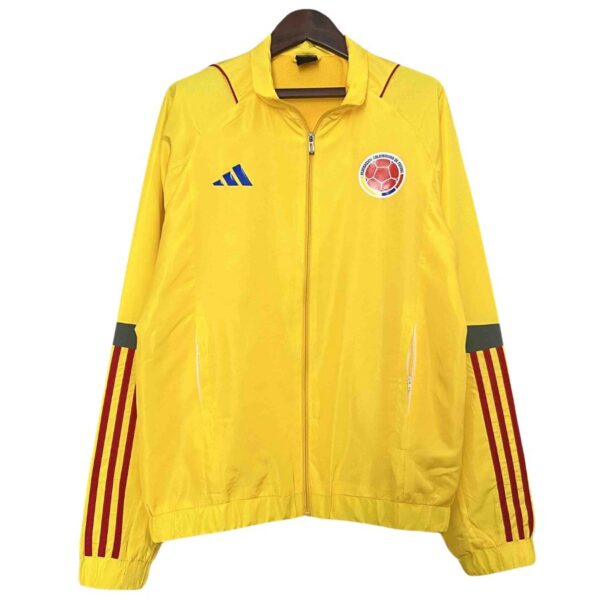 Colombia 24/25 Windbreaker Jacket Yellow - Adidas - Imagem 1