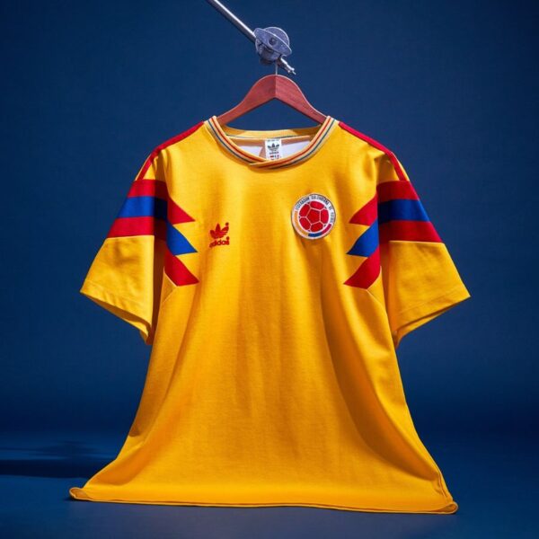 Retro Colombia Home Jersey 1990-91 Valderrama - Imagem 1