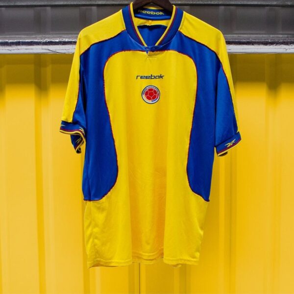 Retro Colombia Home Jersey 2001-02 Campeón Copa America - Imagem 2