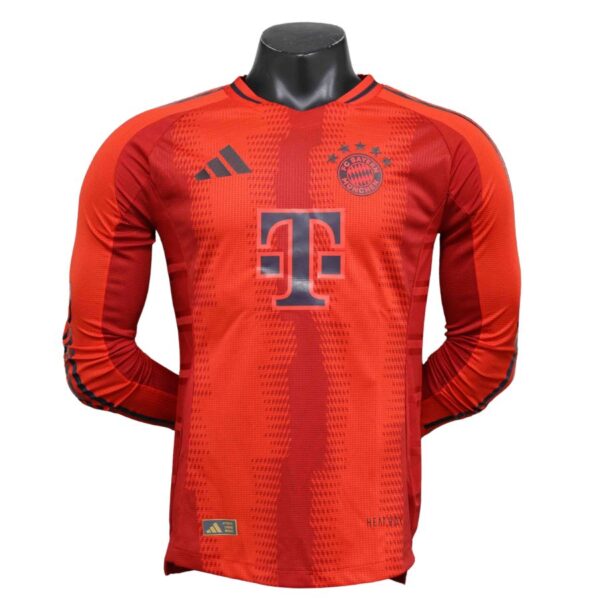 Bayern München Home Long Sleeve Authentic Player 2024/25 - Imagem 1