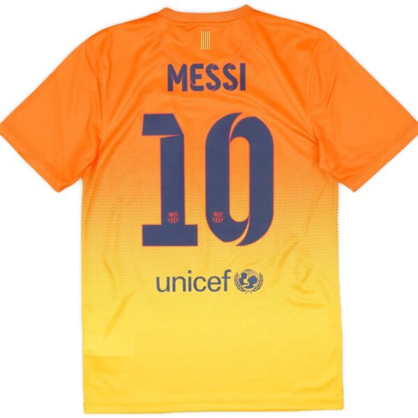 Messi #10 Barcelona Away Retro Jersey 2012/13 - Imagem 1