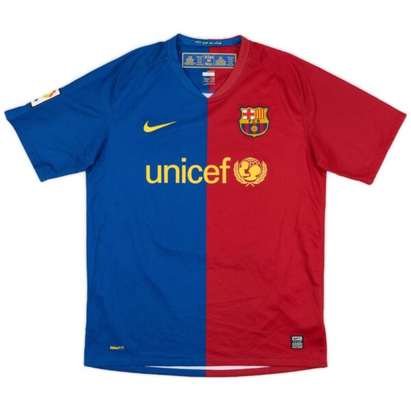 Messi #10 Barcelona Home Retro Jersey 2008/09 - Imagem 2