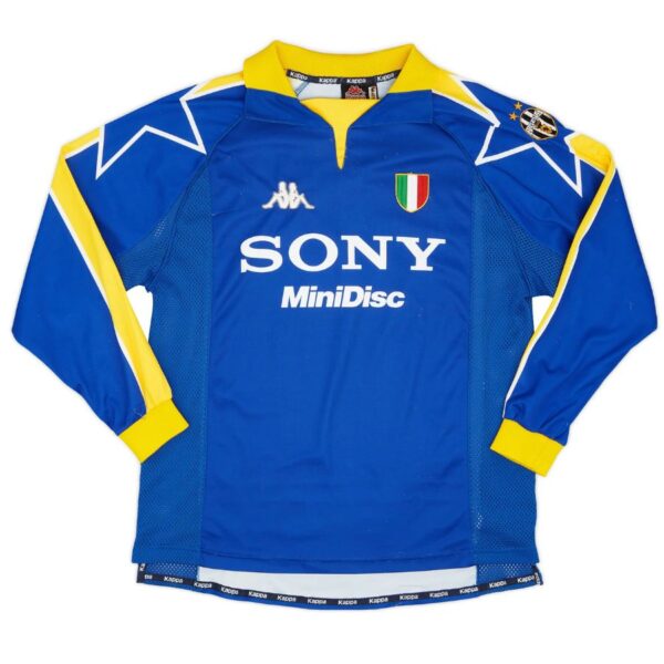 Juventus Away Retro Long Sleeve Jersey 1995/96 - Imagem 1