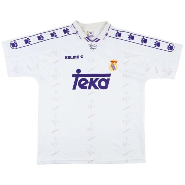 Real Madrid Home Retro Jersey 1996/97 - Imagem 1