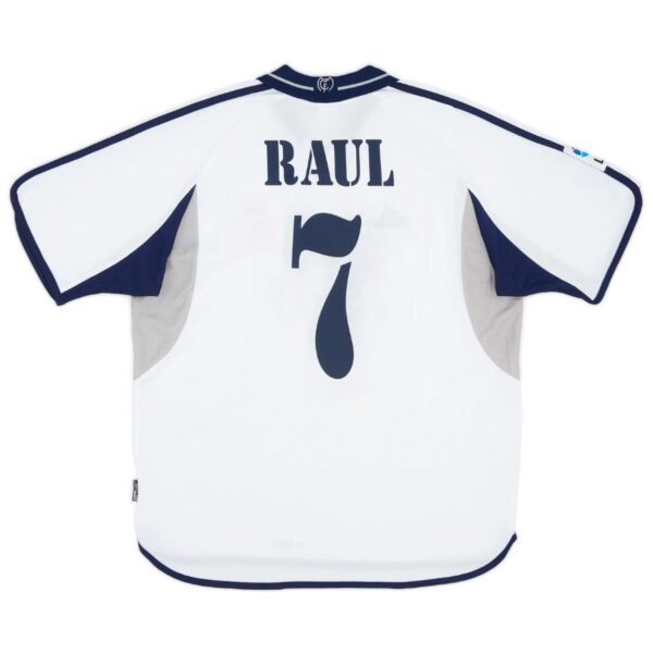 Raul #7 Real Madrid Home Retro Jersey 2000/01 - Imagem 1
