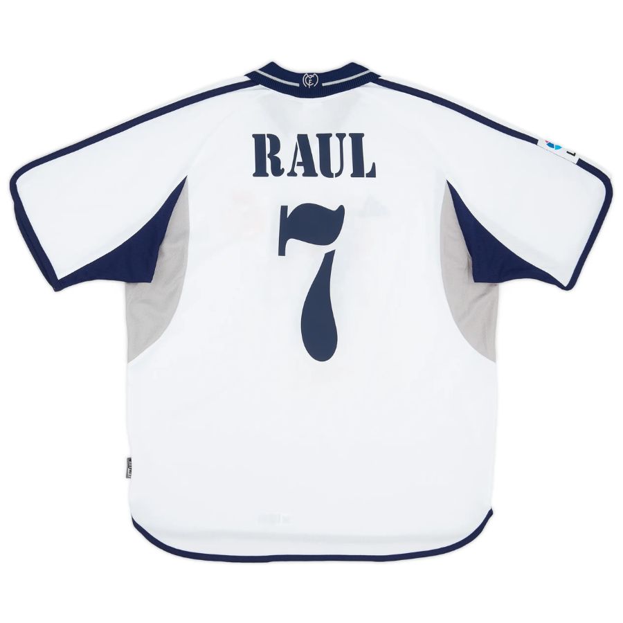 BRINDE-2024-11-22T194418.041 Raul #7 Real Madrid Home Retro Jersey 2000/01 - Imagem 1