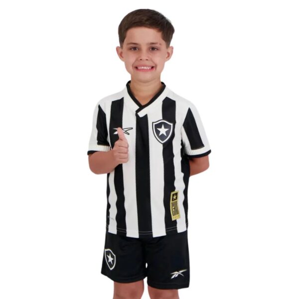 Kids KIT Botafogo Home Jersey 2024/25 - Imagem 1