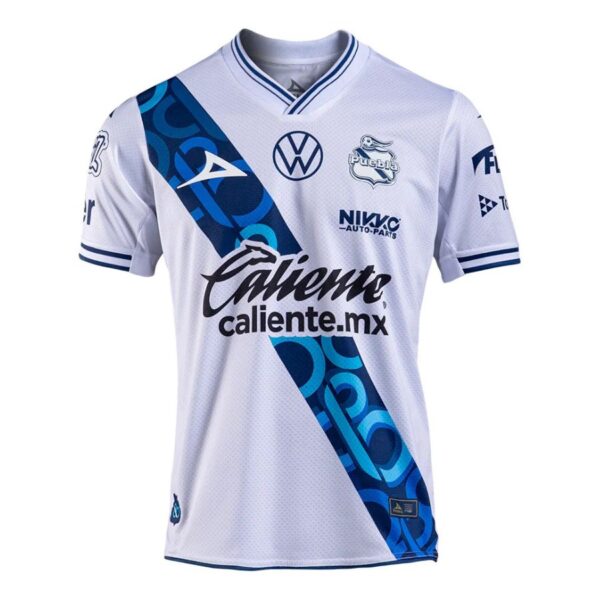 BRINDE-2024-12-07T223529.314 Club Puebla Home Fan Jersey 2024/25 - Imagem 1