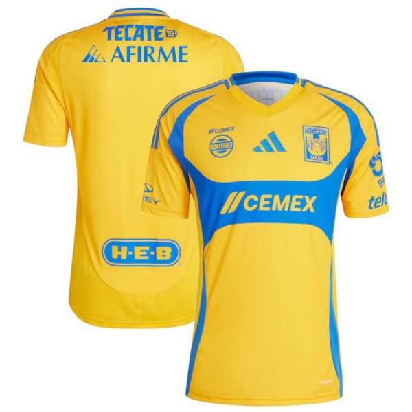 BRINDE-2024-12-12T184530.131 Tigres Home Fan Jersey 2024/25 - Imagem 1