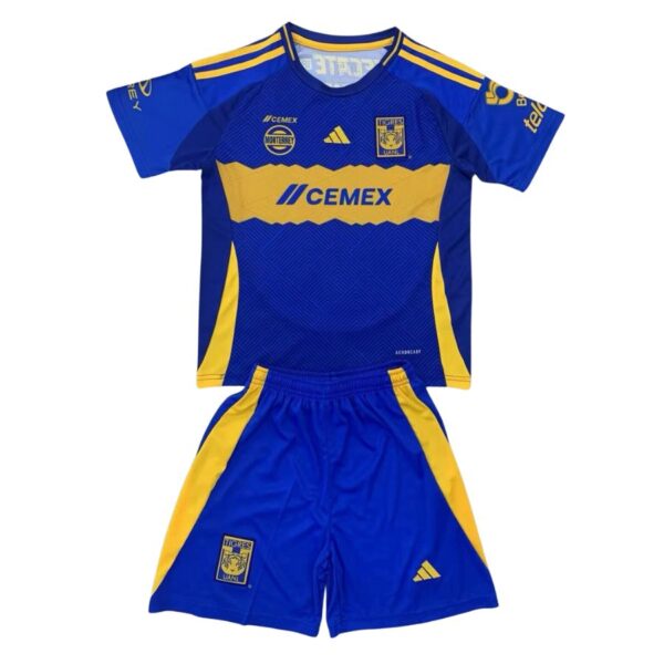 Kids KIT Tigres Away Jersey 2024/25 - Imagem 1