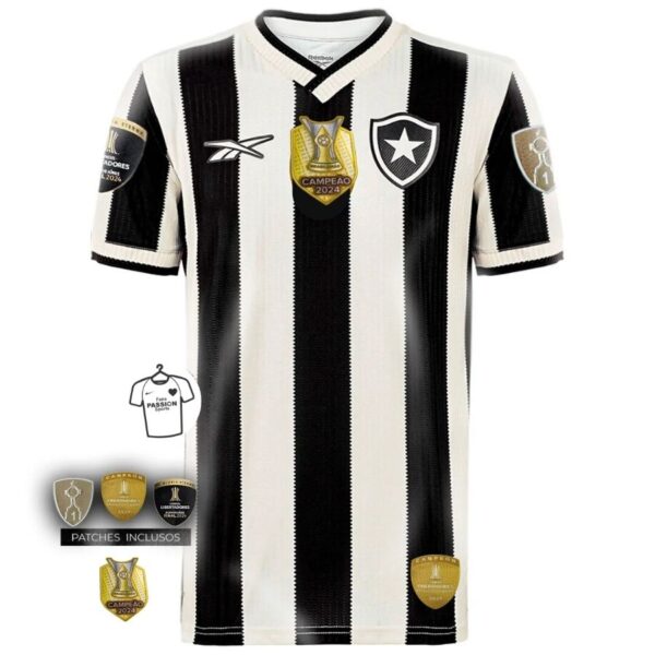 Botafogo Third Fan Jersey 2024/25 Luiz Henrique 7 - Imagem 3