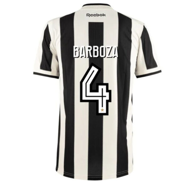 Botafogo Home fan Jersey 2024/25 Patchs Campeão Libertadores e Brasileiro + Todos Patrocinios - Imagem 2