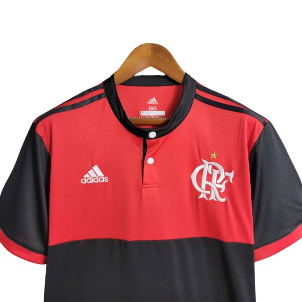 Retro Flamengo Home Fan Jersey 2017 - Imagem 4
