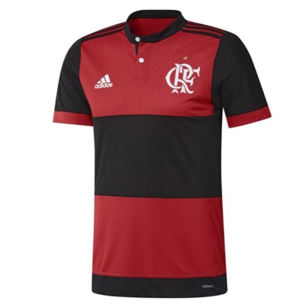 Retro Flamengo Home Fan Jersey 2017 - Imagem 1