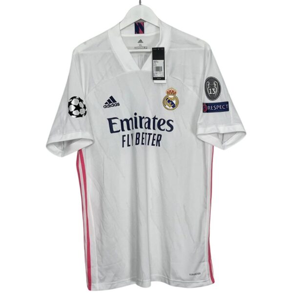 Real Madrid Home Fan Jersey 2020/21  Vini Jr. 20 - Imagem 2