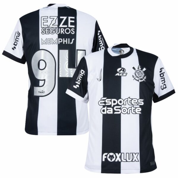 Corinthians Third  Fan Jersey 2024/25 Full Sponsor (Official Printing) - Imagem 2