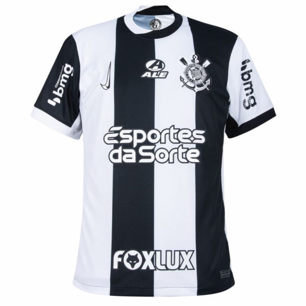 Corinthians Third  Fan Jersey 2024/25 Full Sponsor (Official Printing) - Imagem 1