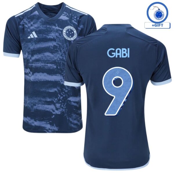 Cruzeiro Third GABI 9 Fan Jersey 2024/25 Gabigol - Imagem 1