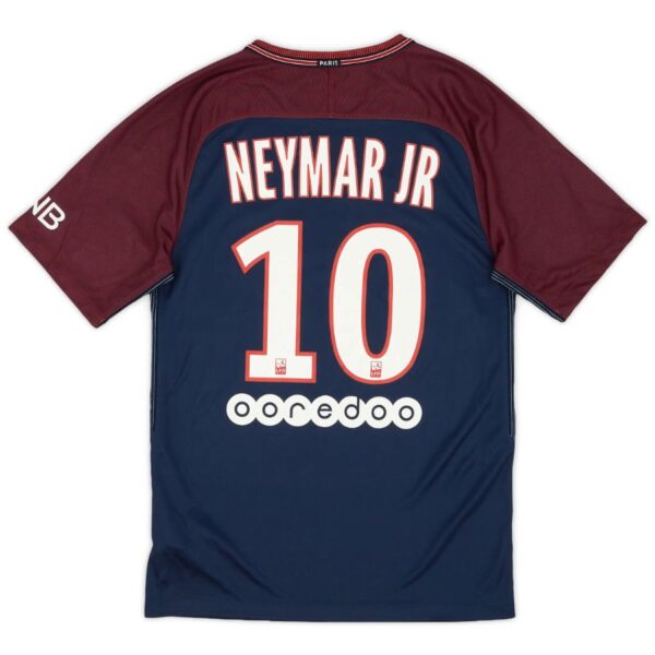 PSG Retro Home  2017/18 Fan Jersey Neymar Jr 10 - Imagem 1