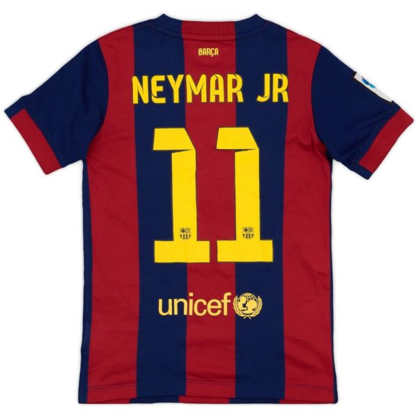 BRINDE-2025-01-13T123914.133 Barcelona Retro Home 2014/15 Fan Jersey Neymar Jr 11 - Imagem 1