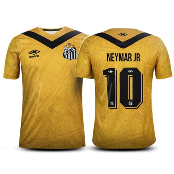 Santos Neymar JR 10 Third Fan Jersey 2024/25 - Imagem 1