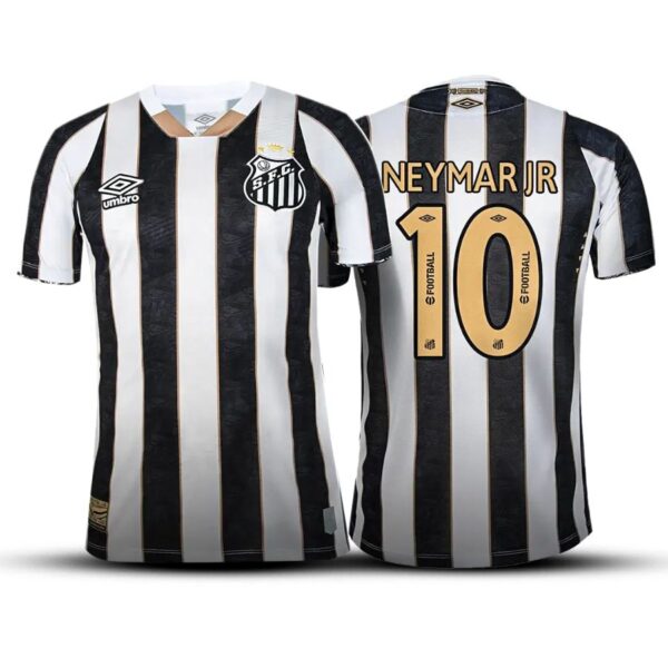 Santos Neymar JR 10 Away Fan Jersey 2024/25 - Imagem 1