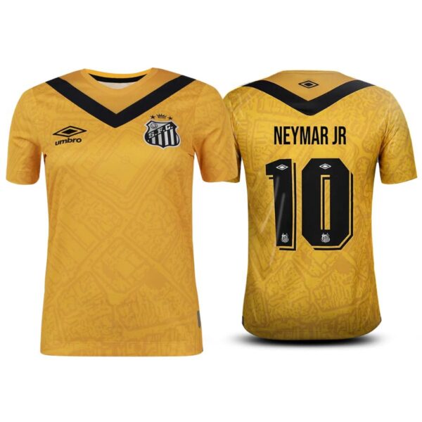 Santos Neymar JR 10 Third Fan Jersey Women's 2024/25 - Imagem 1