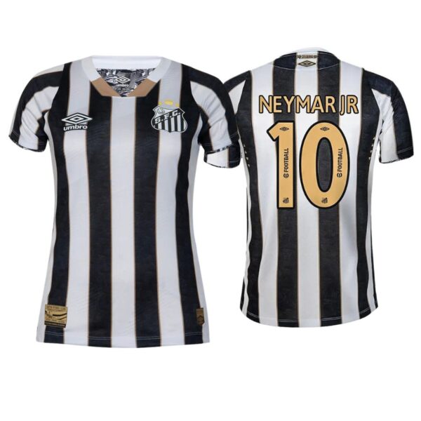 Santos Neymar JR 10 Away Fan Jersey Women's 2024/25 - Imagem 1