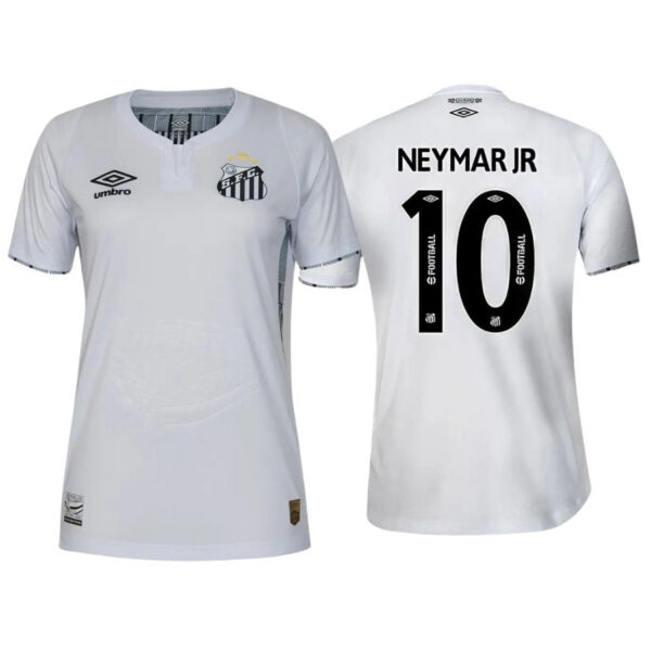 Santos Neymar JR 10 Home Fan Jersey Women's 2024/25 - Imagem 1
