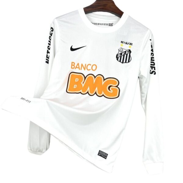 Santos Home Retro Jersey 2012/13 Long Sleeves - Imagem 1