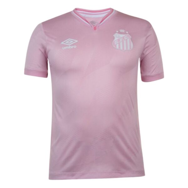 Santos Pink October Fan Jersey 2024 - Imagem 1