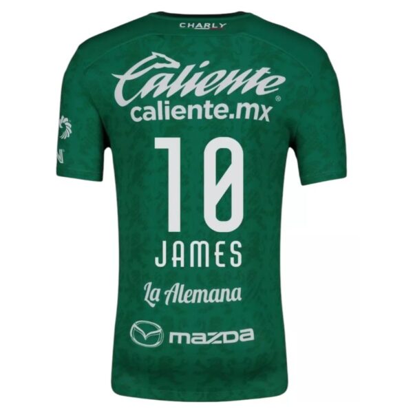 Club León James 10 Home Fan Jersey 2024/25 - Imagem 2