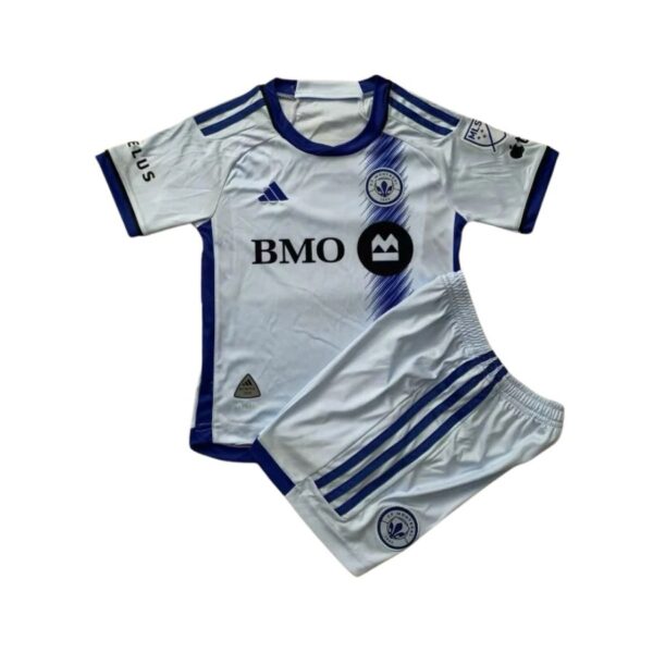Kids Kit CF Montréal Away Fan Jersey 2025/26 - Imagem 1