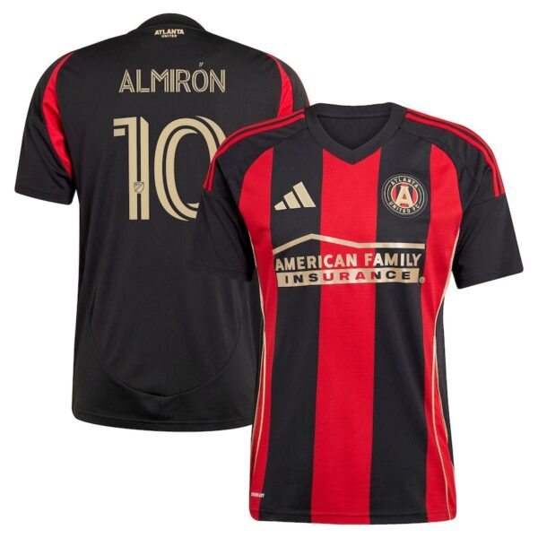 Miguel Almiron 10 Atlanta United Home Fan Jersey 2025/26 - Imagem 1